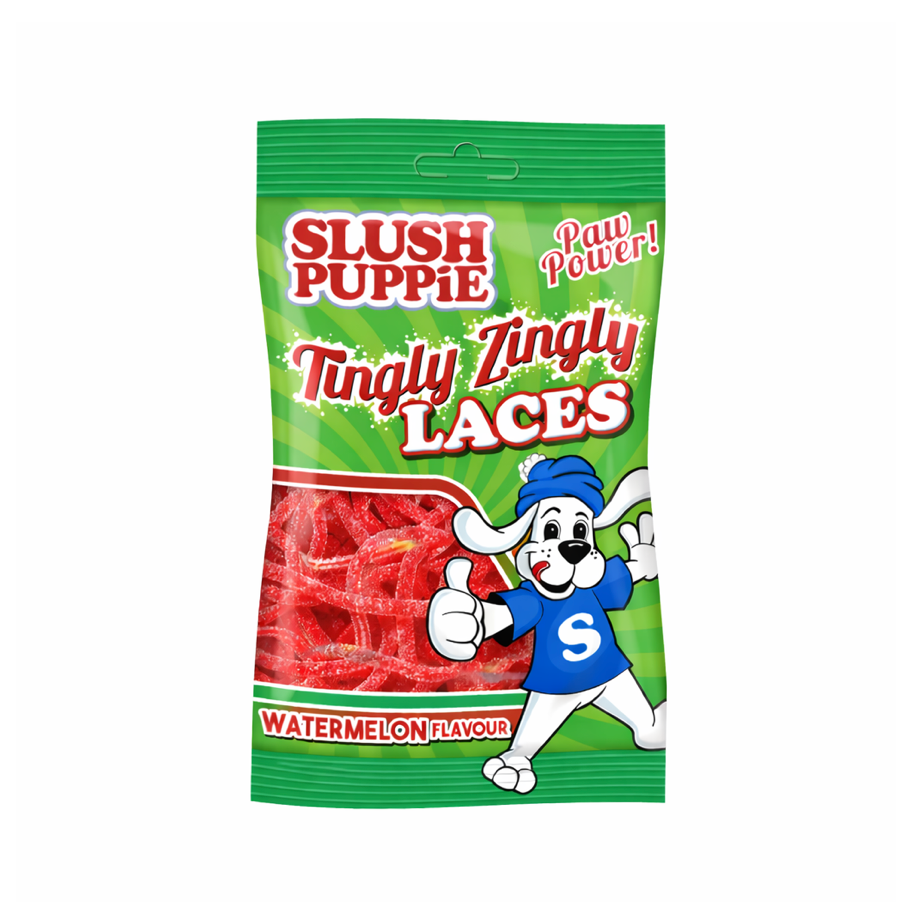 Tingly Zingly slush puppie tingly zingly laces watermelon | bonbons lacets acidulés ...