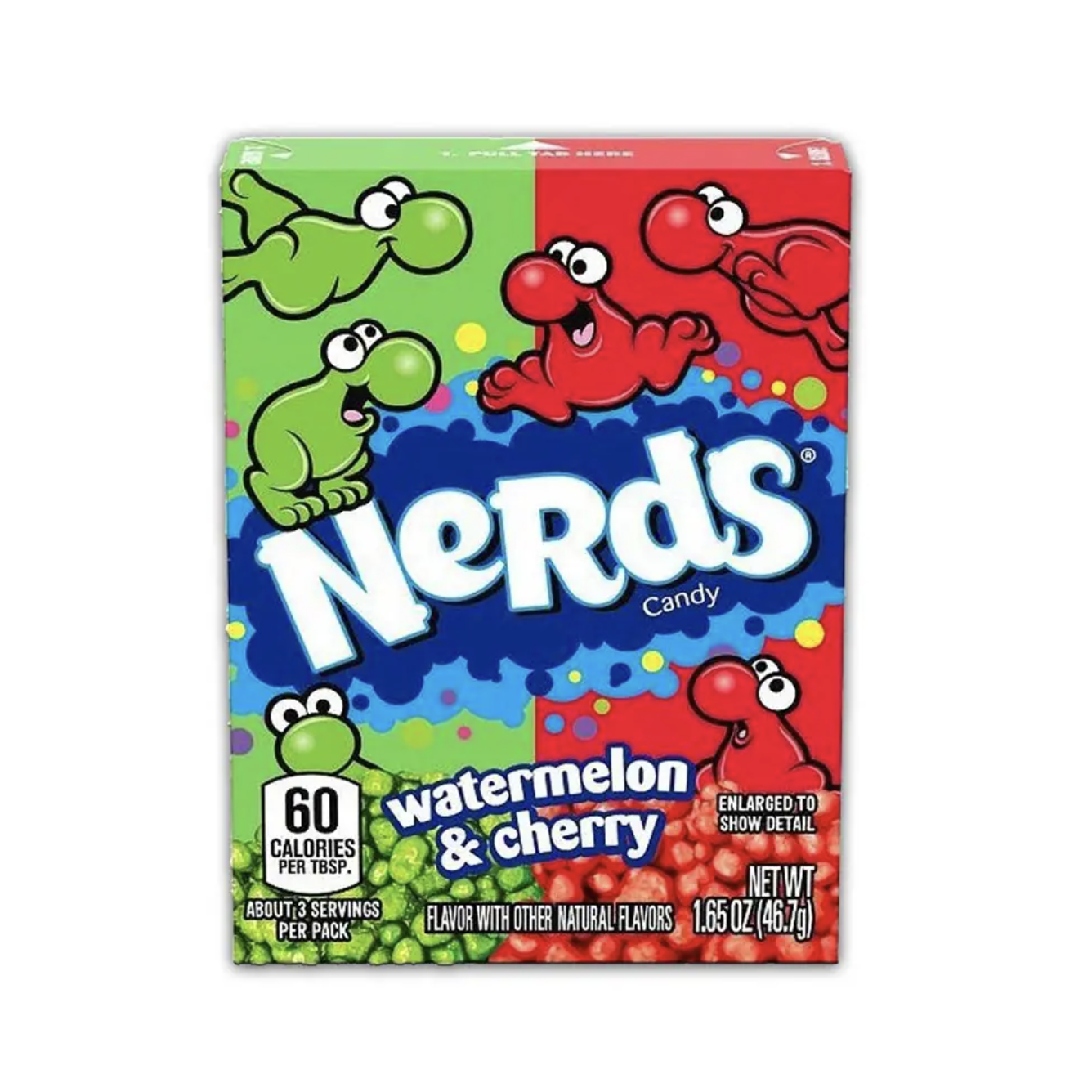 Nerd General NERDS Watermelon & Cherry - Bonbons Croquants aux Saveurs Fraîches chez ...