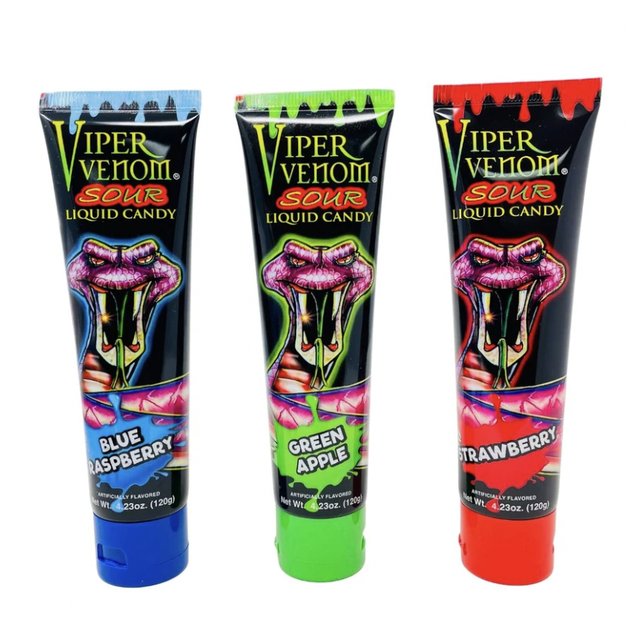 viper venom sour liquid candy - la commère magasin général | La