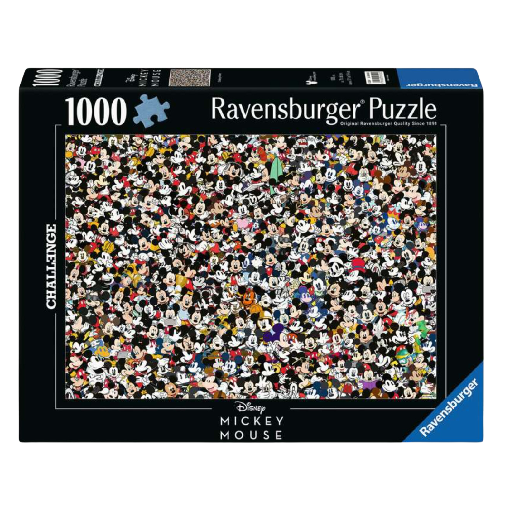 CASSE-TÊTE 1000 MORCEAUX MICKEY MOUSE CHALLENGE - RAVENSBURGER | Puzzle ...
