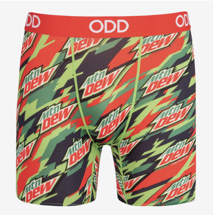 MOUNTAIN DEW CAMO BOXER BRIEFS La Commère Magasin Général