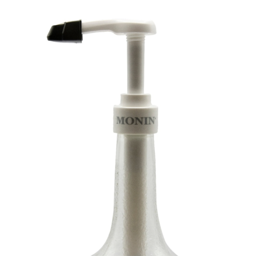 Pompe Blanche pour Sirop 750 ml MONIN Accessoire Pratique pour