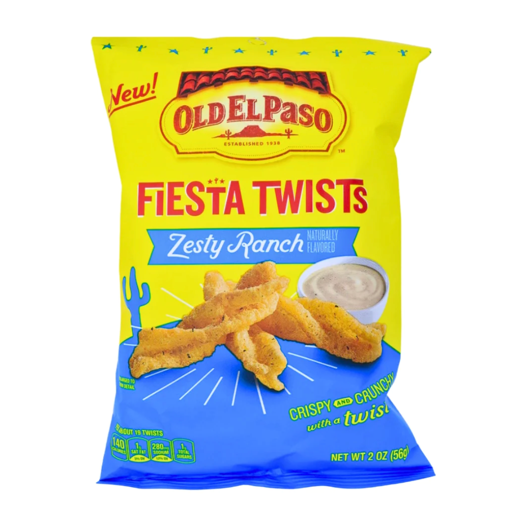 Old El Paso Fiesta Twists Zesty Ranch La Commère Magasin Général 9788