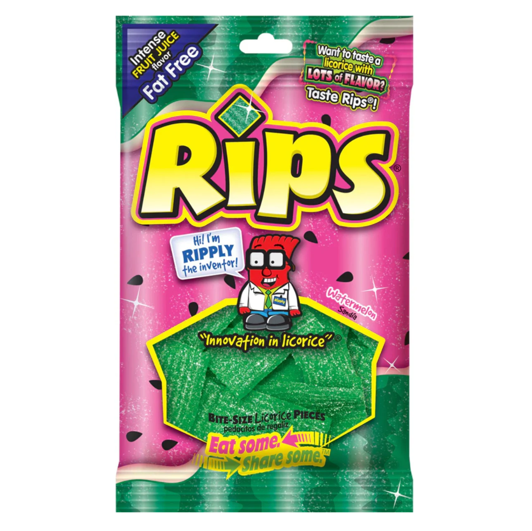 RIPS - WATERMELON LICORICE BITES | La Commère Magasin Général